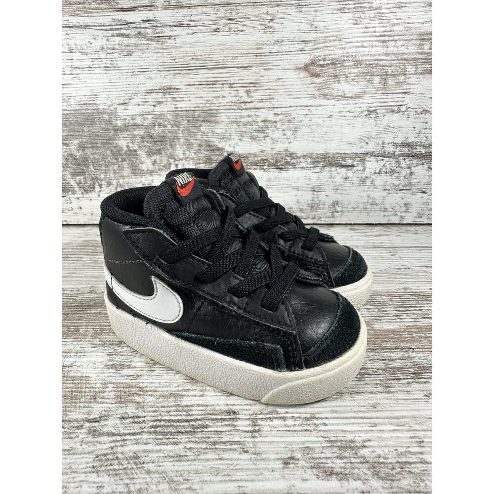Toddler Nike Blazer Mid '77 Black Sneakers Sz 5C Athletic
